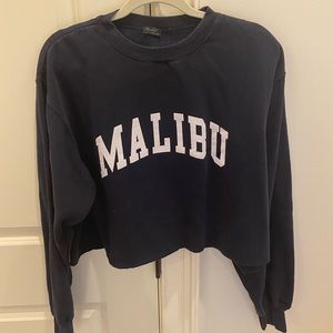 Pacsun Malibu cropped crew neck